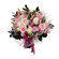 bouquet of roses and alstromerias. Ufa