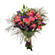 alstroemerias and roses bouquet. Ufa
