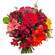 alstroemerias roses and gerberas bouquet. Ufa