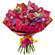 Bouquet of peonies and orchids. Ufa