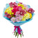 spray chrysanthemums roses and orchids. Ufa