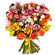 bouquet of roses and orchids. Ufa
