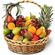 fruit basket with pineapple. Ufa